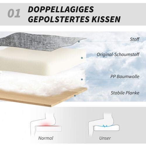 Fauteuil De Bureau Pivotante - Sans Accoudoirs - Réglage Hauteur Ergonomique - Pieds Acier - Gris