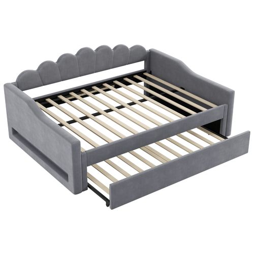 lit gigogne 140x200 Cm Avec Lit Gigogne Gris