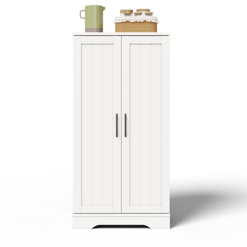 Buffet Haut 120x40x180 Cm En Mdf Noir Avec Éclairage LED Multicolore Pilotable