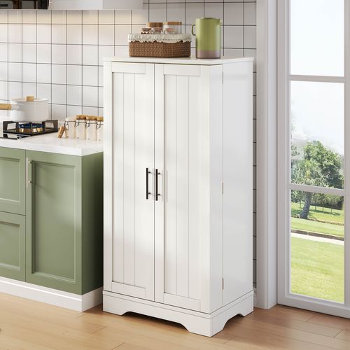 Buffet Haut 120x40x180 Cm En Mdf Noir Avec Éclairage LED Multicolore Pilotable