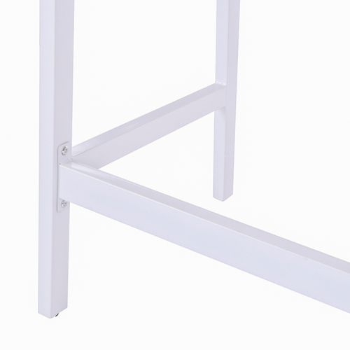 Bureau Design Industriel 100x55x81,5cm En Mdf Et Métal, Tiroir Et Rangement Latéral Bois Naturel