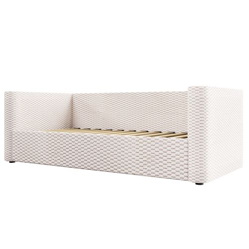 lit enfant  90x200 Cm Avec Coffre De Rangement Beige
