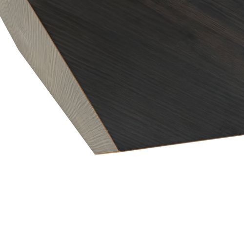 Meuble Pour Chat 66 Cm En Mdf Noir-brun, Table D'appoint Multifonction Avec Niche Intérieure