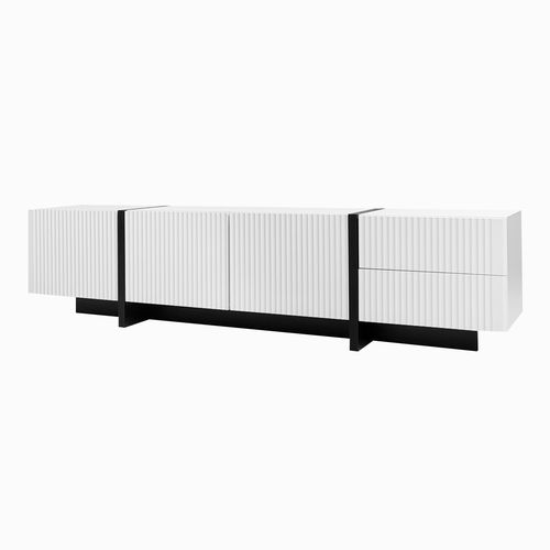 Meuble TV 190 Cm Avec 3 Portes Et 2 Tiroirs