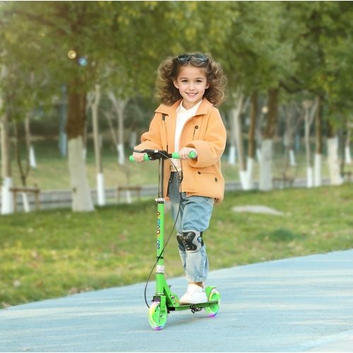 Trottinette D'équilibre Pour Enfants 3-6 Ans – Guidon Réglable 3 Hauteurs, Roues LED Clignotantes, Cadre Acier