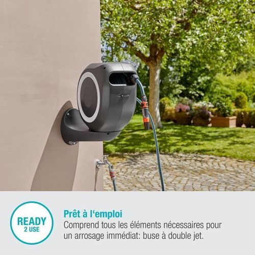 Gardena Dévidoir Automatique Mural Rollup M 20 M