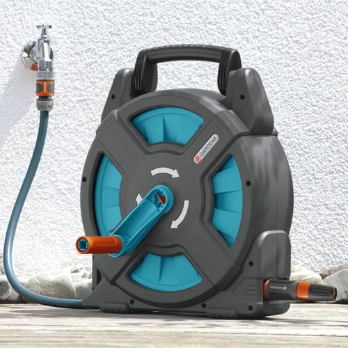 Dévidoir Portable Classic 15 Équipé – Tuyau 15m – Ø11mm – Kit Complet Pret à L'emploi (2662-20)