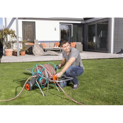 Dévidoir Métal Sur Roues 100 - Stabilité Et Praticité - Garantie 5 Ans