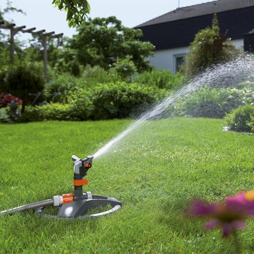 Arroseur-canon Traîneau Premium – Portée Réglable 12.5m Max – Superficie Max 490 M²