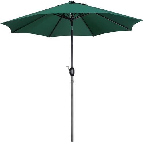 Parasol De Jardin Extérieur à 8 Baleines 270 Cm Vert