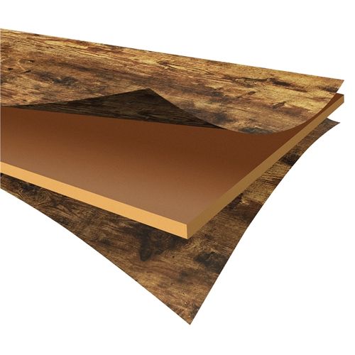 Bout De Canapé Avec 3 Étagères De Rangement Brun Rustique