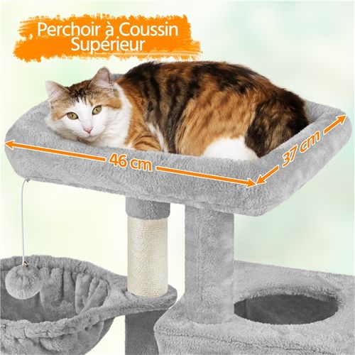 Petit Arbre À Chat Poteaux En Sisal Griffoir Pour Chat Hauteur De 94cm