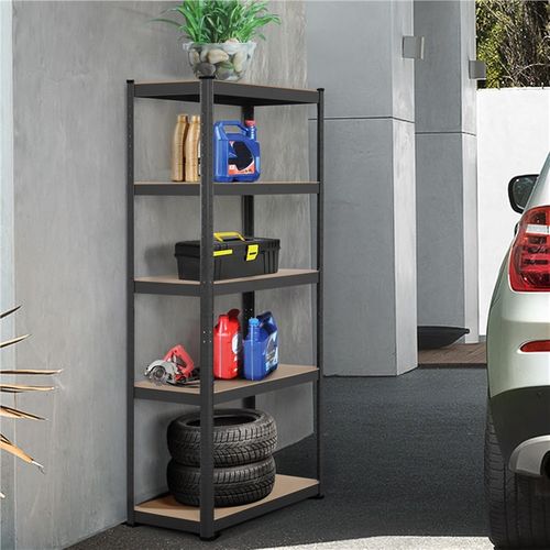 Étagère De Rangement Pour Garage Charge Lourde, 180 X 90 X 40 Cm