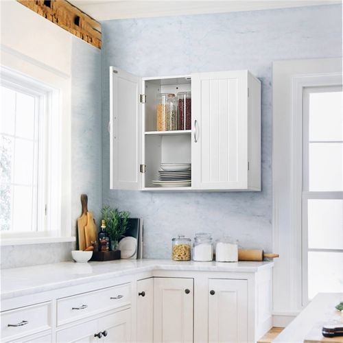 Placard Toilette Suspendu Armoire Murale Salle De Bains