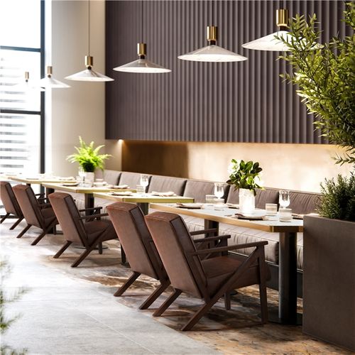 Fauteuil Chaise Confortable Pour Salon Chambre Salle De Séjour Bureau Brun Foncé