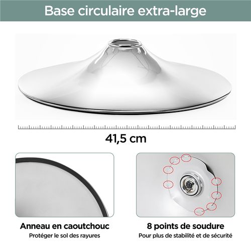 Lot De 2 Tabourets Chaises De Bar Design Capitonné En Similicuir Assise Réglable En Hauteur, Gris