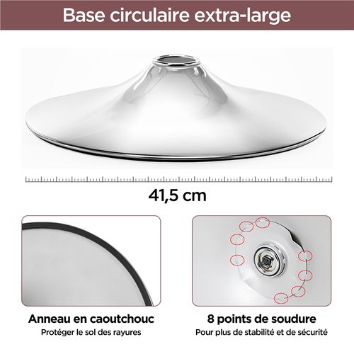 Lot De 2 Chaises De Bar Design Capitonné En Similicuir Avec Assise Réglable En Hauteur, Brun