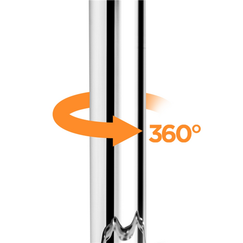 Lot De 2 Tabourets De Bar Design Coque En Similicuir Et En Métal Réglables En Hauteur, Blanc