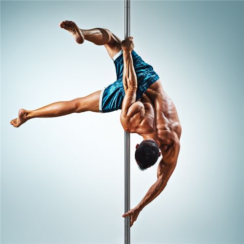 Barre De Pole Dance Statique Démontable Réglable En Hauteur De 216,5 Cm à 275 Cm, Argent