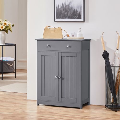 Meuble Rangement Salle De Bain Armoire Toilette 1 Tiroir Meuble Rangement Gris Foncé