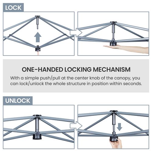 Tonnelle De Jardin 3×3 M Tente D'extérieur Uv 50+ Avec Sacs De Sable Et Sac De Transport, Blanc