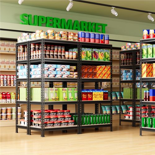 Étagère De Rangement Sans Vis à 5 Niveaux 70 Cm L × 30 Cm L × 150 Cm H Noir