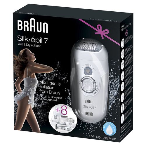 Epilateur Rechargeable Étanche + Tondeuse Bikini - 7-561