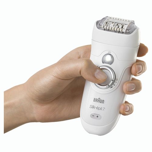 Epilateur Rechargeable Étanche + Tondeuse Bikini - 7-561