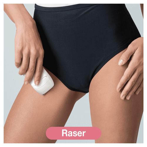 Épilateur Silk-épil 5 Wetetdry 81683689 Blanc, Rose 28 Pince(s)