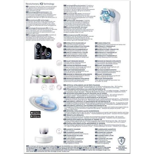 Brosses à Dents - Io9s Series - Rose Quartz (+1 Refills) - Electrique