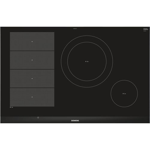 Plaque Vitrocéramique Encastrable Ex875lec1e Noir, Acier Inoxydable 4 Foyers