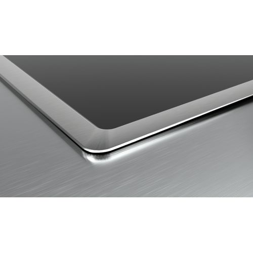 Plaque Vitrocéramique Encastrable Et845fcp1d Noir, Acier Inoxydable 4 Foyers