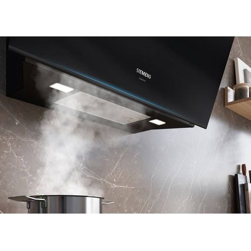 Hotte Décorative Inclinée 90cm 51db 441m3/h Noir - Lc91klt60
