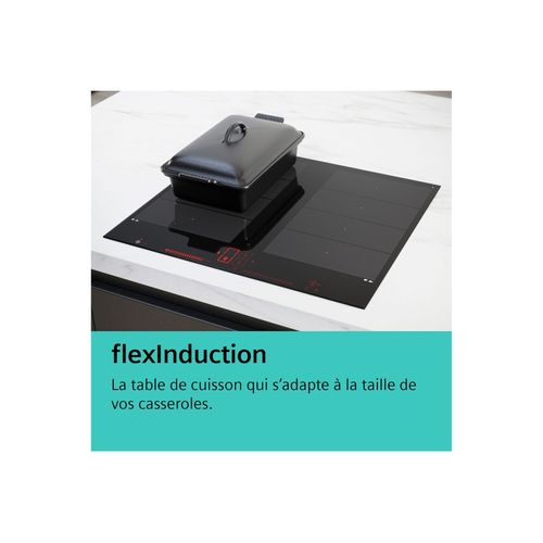 Table De Cuisson à Induction 70cm 4 Feux 7400w Noir - Ex73rhec1f