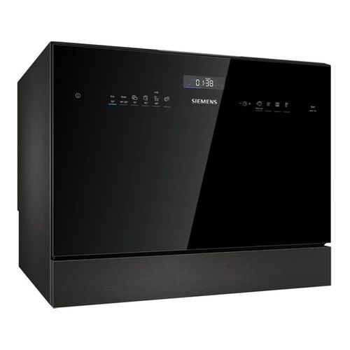 Lave-vaisselle Compact 60cm 6 Couverts 49db Noir - Sk25ib00te
