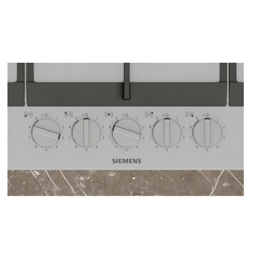 Plaque Gaz 5 foyers Inox 91.5 cm - Ec9a5ri90