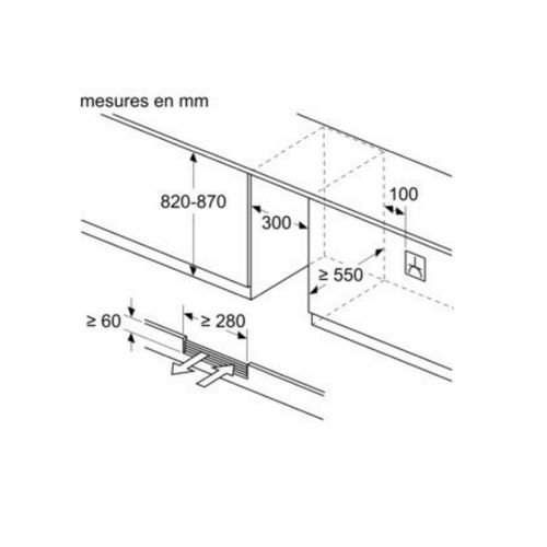 Cave à Vin Encastrable Sous Plan 21 Bouteilles - Ku9202hf0