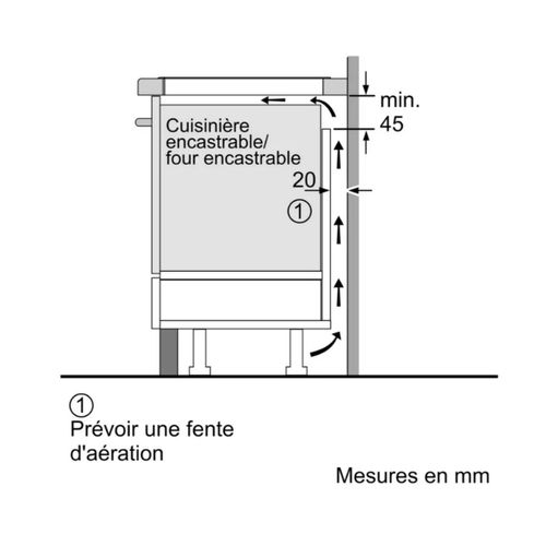 Plaque De Cuisson à Induction 80cm 5 Foyers 7400w - T58fhw1l0