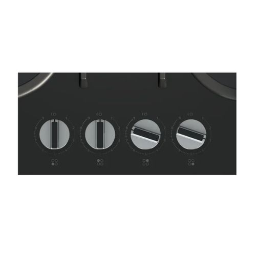 Plaque de cuisson Gaz 4 foyers dessus Verre - T26pip4s0