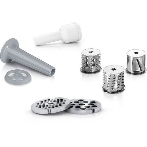 Hachoir à Viande - Mfw2514w Smartpower - Moteur Bloqué 1500 W - 1,7 Kg/mn - 2 Grilles De Hachoir