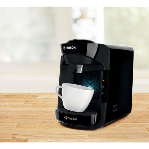 Cafetière à Dosettes 3.3bars 1300w Noir - Tas3102