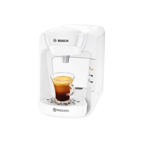 Cafetière à Dosettes 3.3bars 1300w Blanc - Tas3104