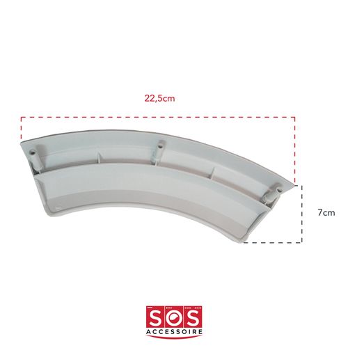 Poignée Porte Hublot  00644221 Pour Seche Linge Bosch, Neff