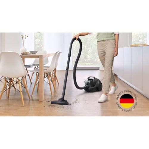 Aspirateur Traineau Sans Sac -  Bgc21x300 - 550w - 2l - 76 dB - Noir