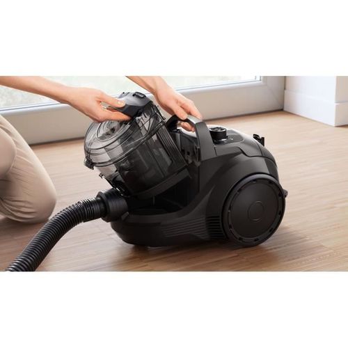 Aspirateur Traineau Sans Sac -  Bgc21x300 - 550w - 2l - 76 dB - Noir