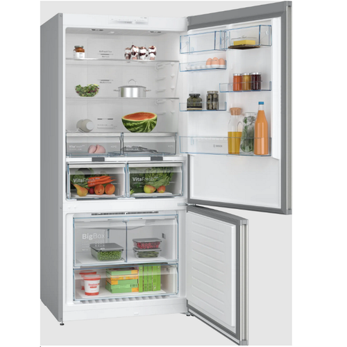 Réfrigérateur Combiné 86cm 631l Nofrost Inox - Kgn86viea