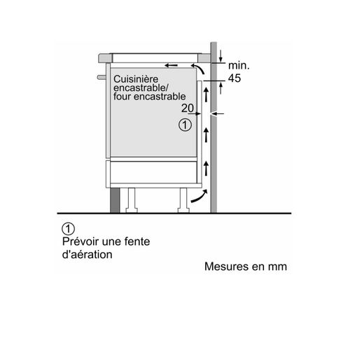 Table De Cuisson Induction 60cm 4 Feux 7400w Noir - Pie631hb1e
