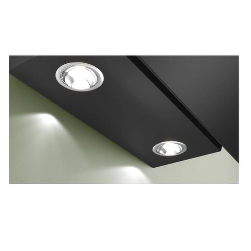Hotte Décorative Inclinée 60cm 550m3/h Noir - Dwk65dk60