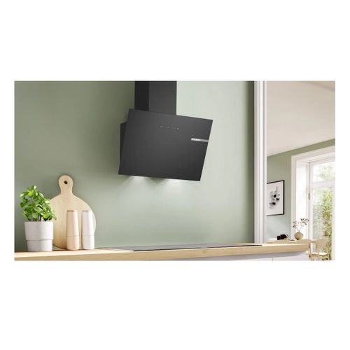 Hotte Décorative Inclinée 60cm 550m3/h Noir - Dwk65dk60