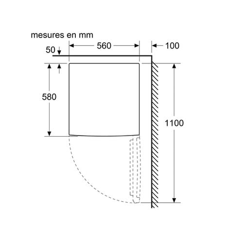 Réfrigérateur top 134l - Ktr15nweb